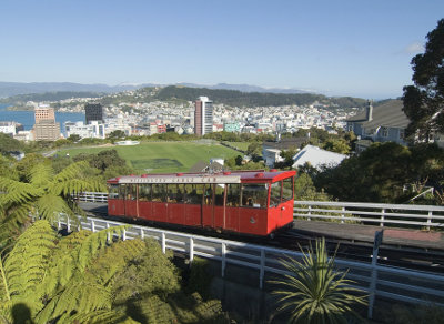 Wellington cable car, New Zealand